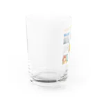 この星スーベニアショップ（すずり店）の【英】夏のよろこび Water Glass :left