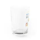 この星スーベニアショップ（すずり店）の【日】夏のよろこび Water Glass :left