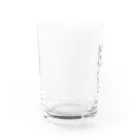 あけびの無愛想なサバトラ猫くん Water Glass :left