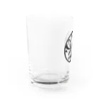 毒島リコリス公式ショップの毒島リコリス公式ロゴ Water Glass :left