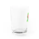 穂田ぽたのパンジーのミニ Water Glass :left