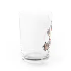 ひよこ男爵とまだむにゃんのにゃうぐすとぅす Water Glass :left