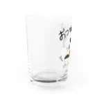 ちゃものめーこのおつかれちゃま Water Glass :left