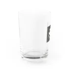 ジルファーム 𓃶のジルファームのしかくいロゴ Water Glass :left