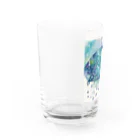 ぽけの水彩風雨の風景 Water Glass :left