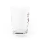 23_drawingのカブトムシとクワガタ Water Glass :left