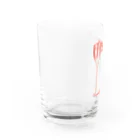 ヒロシオーバーダイブのたいやき やきたい Water Glass :left