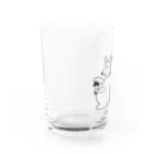 akiの母が描いたリス Water Glass :left