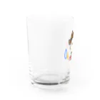 ろば〜とのOH MY GOSH なショートヘアの女の子 Water Glass :left