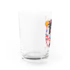 心の森ミュージアム　遊童館の令和5年郡上踊ポスター Water Glass :left