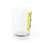suuのカラフルカエル Water Glass :left