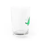 PONPON STUDIOのフィン［PONPON FRIENDS SERIES］ Water Glass :left