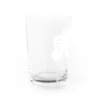 イラスト MONYAAT のみつぐトリ 白 Water Glass :left