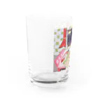 shiwon art worksのうさぎのパジャマを着て Water Glass :left