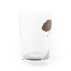 DECORの気づかいのできるネコ　てるてる坊主ver. Water Glass :left