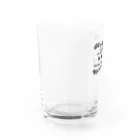 onehappinessのジャーマンシェパードドッグ　wing　onehappiness Water Glass :left