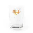 Mayeのぷかぷかダックスグラス Water Glass :left