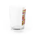 Happy Circusのハッピークラウン4・woman Water Glass :left