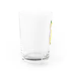 magasin de chaosのヒョウモントカゲモドキくんと草 Water Glass :left