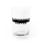 BLENDERMANのSUMMER GLASS BLACK グラス左面