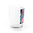 はしまのはしま青 Water Glass :left