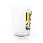 T2 Mysterious Painter's ShopのMysterious Cat Water Glass :left