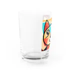 T2 Mysterious Painter's ShopのMysterious Cat Water Glass :left