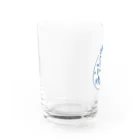 KAYO,s SHOPのぷゆまる（ブルー） Water Glass :left