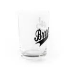 Brrravooo! SucculentsWorksCraftのBrrravooo!オリジナルロゴグラス Water Glass :left