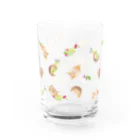 めろんぽっぷのお店だよの野の花とギリシャリクガメ Water Glass :left