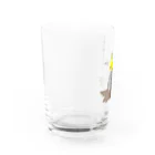 chihiroとゆるい友達の資産運用が上手いインコ Water Glass :left