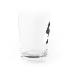 It is Tomfy here.のしろくろズ Water Glass :left