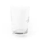 COMEUの猫のもっち　火水木がだるいのよ Water Glass :left