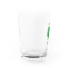 iii sum+ illustrationのmelon soda Water Glass :left