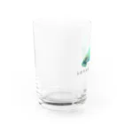 犬カマキリのシロクマのおしり Water Glass :left