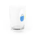yomoyomo_yomogiのセキセイインコ_C Water Glass :left
