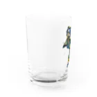 misumisuの和柄・金魚（青） Water Glass :left