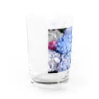 じょにーの紫陽花 Water Glass :left