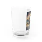 hi0922beのwe fight but we get along Water Glass :left