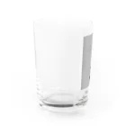 rilybiiのTULIP, white gray blue . Water Glass :left