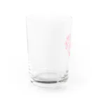 gyonic calligraphyのHeart Of Alphabet Water Glass :left
