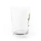 もな / monaのゆるたぬき Water Glass :left