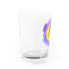 草原で走りたいの華麗なるカレイ子さんと三日月 Water Glass :left