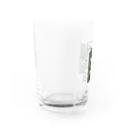 大葉屋のカドマチ　(カラー) Water Glass :left