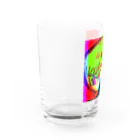 莉音のノイズアート Water Glass :left