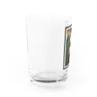 R&N Photographyのカトリーナとバラ花｜死者の日・日本のカトリーナ Water Glass :left