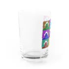 Heiwa_AriのSUMO WRESTLER (multicolor) Water Glass :left