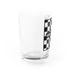 WAGARAZA / ワガラザの[WAGARAZA] ICHIMATSU_市松 Water Glass :left