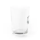 チャべショップのにゃあ　ポーズB Water Glass :left