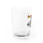 マルタのグッズのシュルレアリスム。Hard Rock Water Glass :left